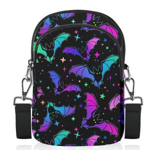 Bat Crossbody Bags Cell Phone Purse Lhtweht Adjustable Shoulder :o)